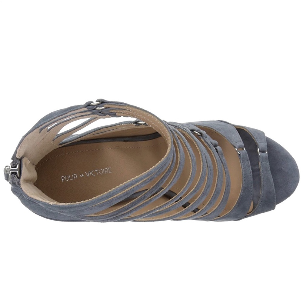 Pour La Victoire Women's Elaine Heeled Sandal - Picture 3 of 4